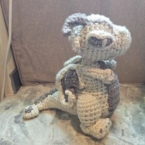 Crocheted Dragon Plush Toy